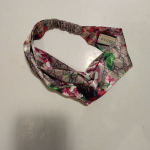 Gucci Silk Floral Headband